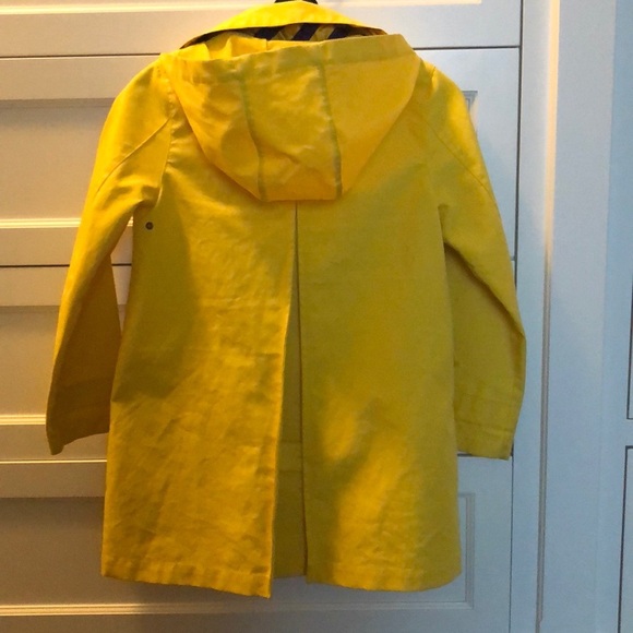 Girls’ Ralph Lauren Yellow Raincoat - Picture 2 of 4